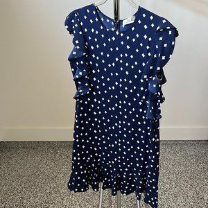 Vineyard Vines Navy Floral Mini Dress